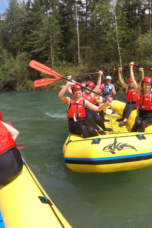 Lake Bled: Canyoning and Rafting Tour with Photos and Videos - Rafting on the Bled Side: Calm Current, Clear Instructions