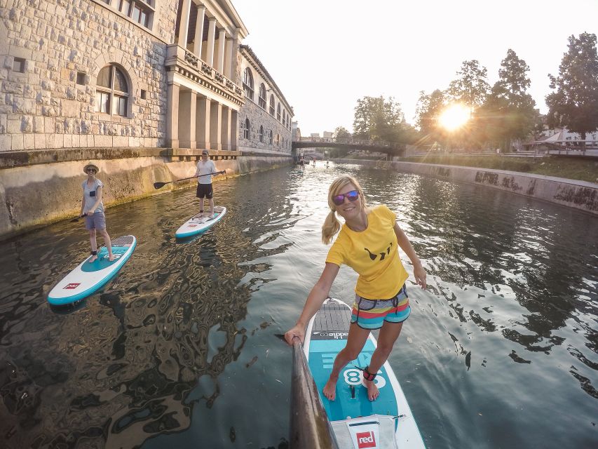Ljubljana: Stand-Up Paddle Boarding Tour - Games, yoga poses, and a calm mindfulness break