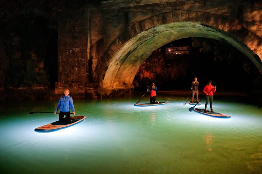 Most na Soci Evening SUP Excursion from Bovec - The beach break with snacks, then the return drive