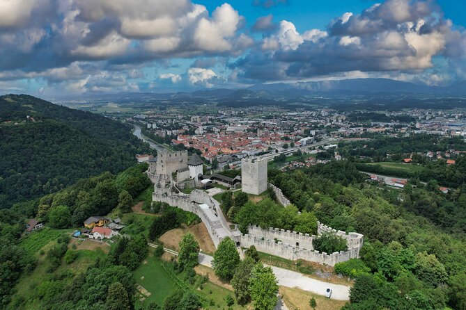 Old Castle of Celje - Tower observation deck, where the photo moment actually happens