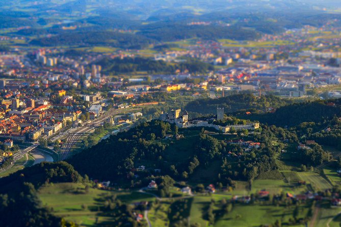 Old Castle of Celje - Walking up and getting the setting: ruins plus a real sense of place