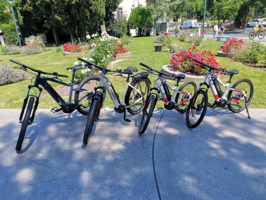 Piran: e-bike&snack in Istria - Portorož start: gearing up and getting the bike set right