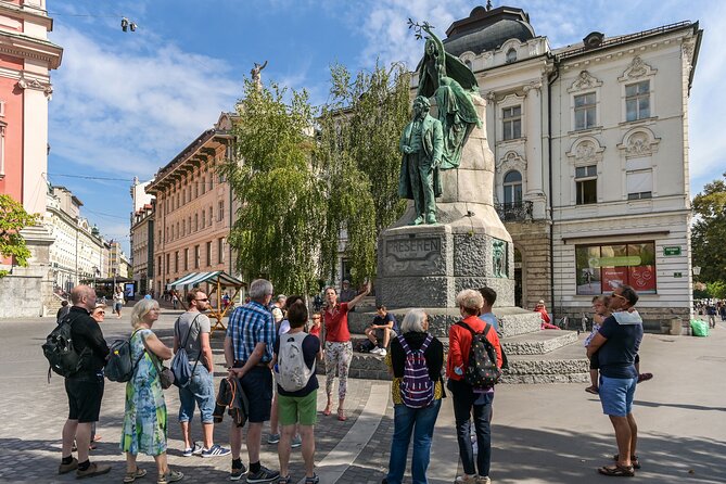 Private 3 hours walking Guided Immersion tour through Ljubljana - Triple Bridge (Tromostovje) and Plečnik: the photo stop with a purpose