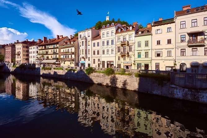 Private city tour of Ljubljana. 4 hours with a friendly and fun local guide. - Secession Street, then through Old Town you can actually feel