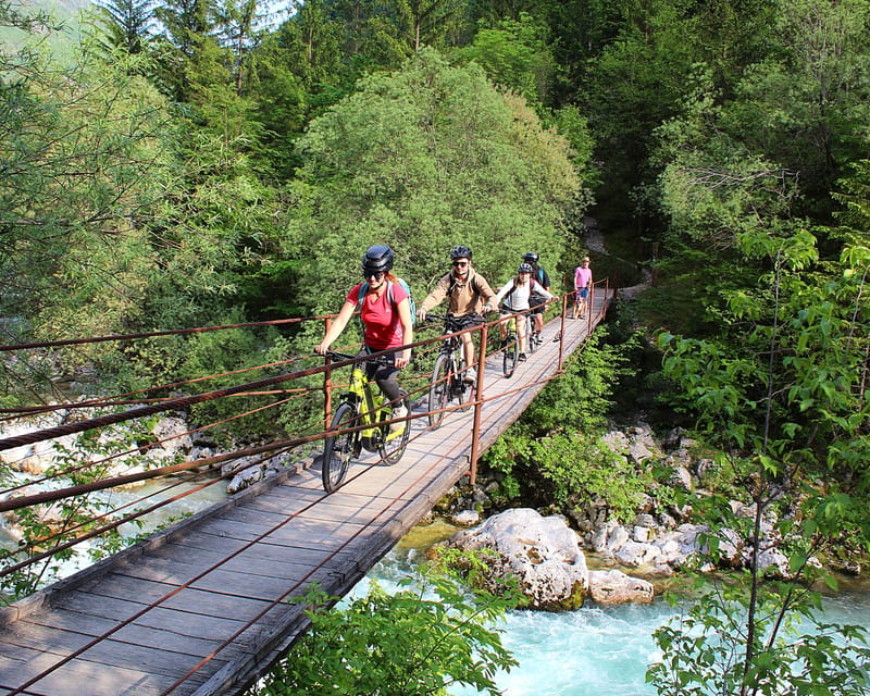 Private E-bike tour Soča valley: The ultimate explorer - Meeting at Čezsoča 71, then heading for Bovec