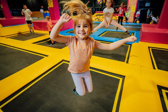 Private Fun Park activity in Ljubljana - WOOP Ljubljana trampoline time, built for play and momentum