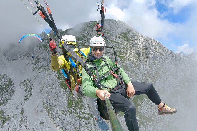 Private Paragliding Flight Experience over the Julian Alps - The two launch routes, and what each one means for your day
