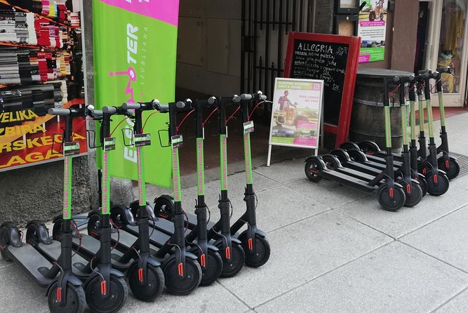 Rent Electric Scooter - Mobile ticket and QR-code routes to help you ride with confidence