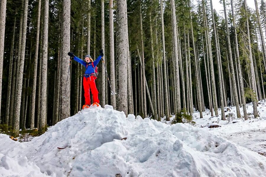 Snowshoeing in Triglav National Park - Meeting Up and the Warm Van Into Triglav National Park
