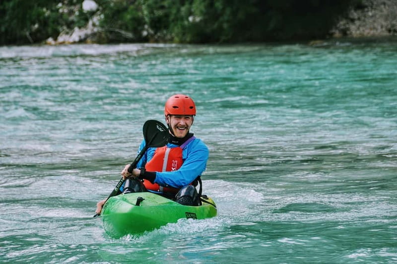 Soča River: Kayaking Adventure for All Levels with Photos - Entering the Soča River: the kind of kayaking that grows with you