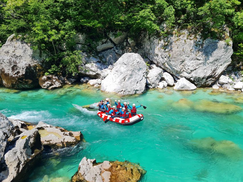 Soca River, Slovenia: Whitewater Rafting - The Optional House-Sized Boulder Jump: Choose Your Level of Thrill