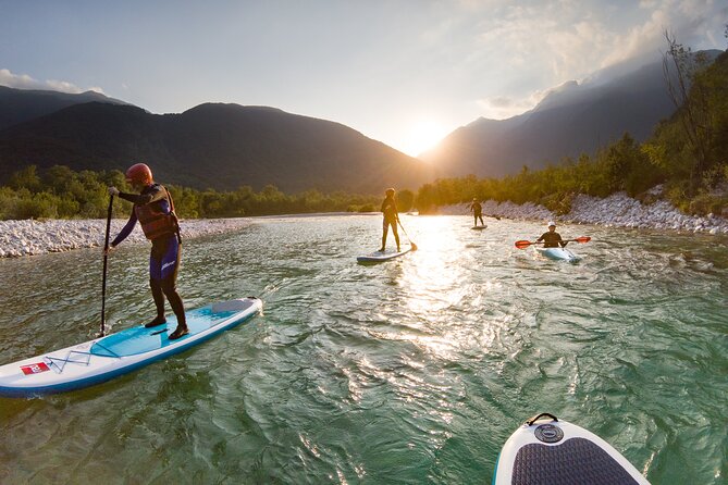 Soca Whitewater Stand-up Paddle Boarding Small Group Adventure - Continuing to the finish: van pickup and easy end of tour