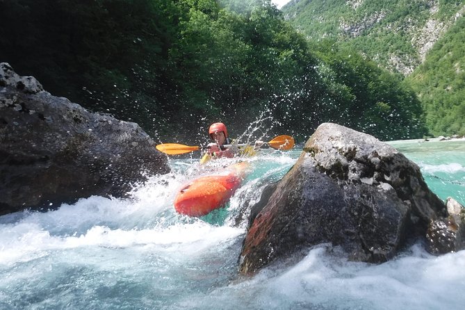 Whitewater Kayak Course on Soca River - The First Descent: A 5 to 10 km Practice Run
