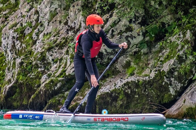 Whitewater Paddle Boarding on Soca River - Running Soca Rapids on a SUP: Adrenaline With Technique
