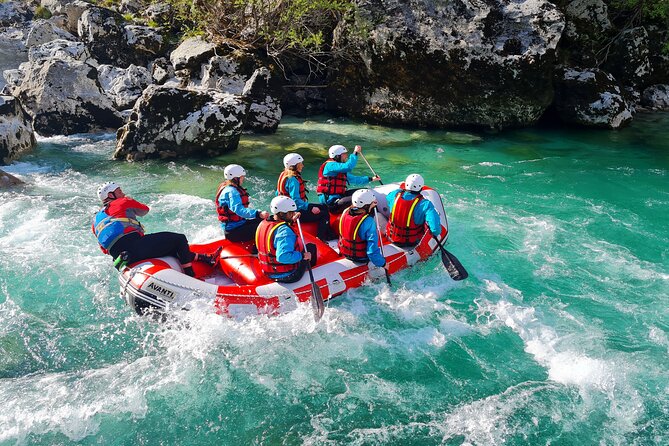 Whitewater Rafting on the Soča River in Bovec, Slovenia - The Scenic Stop: Slovenia’s Biggest Waterfall Along the Way