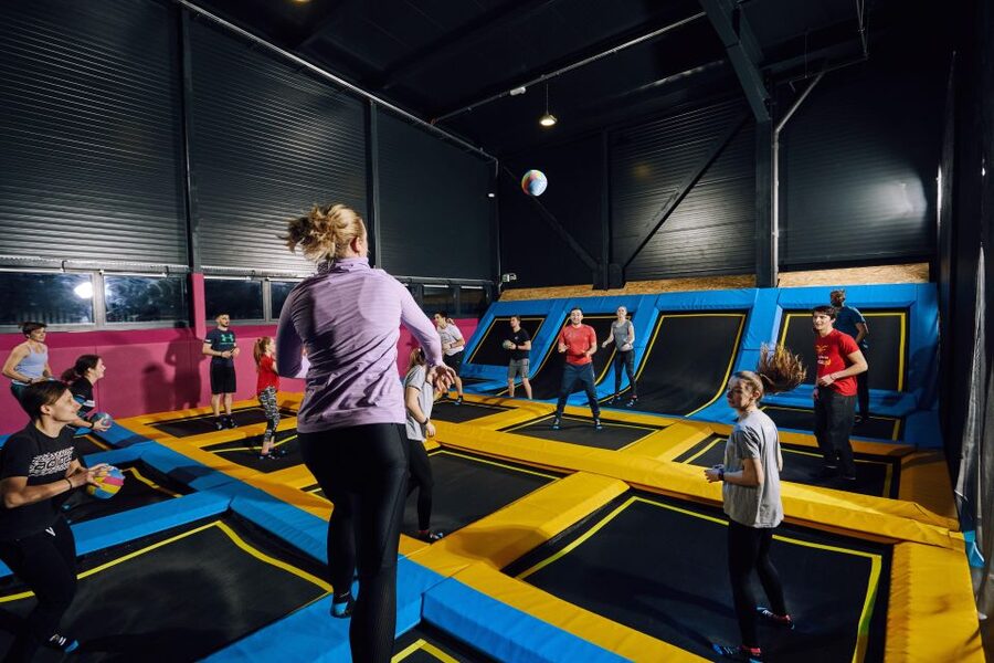 Woop! Fun park with 21 attractions - Sky tower walk: a calmer thrill break