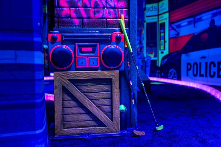Woop! Glow Golf: Maribor - Key highlights