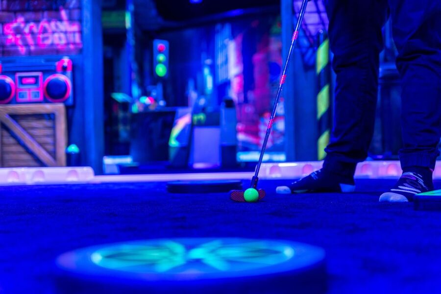 Woop! Glow Golf: Maribor - Neon Mini Golf in Maribor: Why This Night Game Feels Different